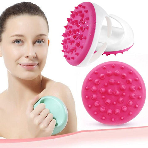 New Handheld Bath Shower Anti Cellulite Full Body Massage Brush Slimming Beauty Face skincare Tools Face Lift Tool Massage Brush