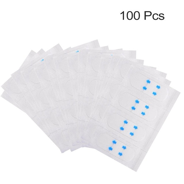100 Pcs/Set Invisible Thin Face Stickers Face Facial Line Wrinkle Sagging Skin V-Shape Face Lift Up Fast Chin Adhesive Tape 2019