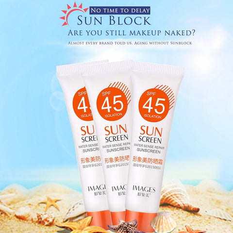 SPF 45+ Sunscreen Moisturizing Cream RefreshingLight Breathable UV Protection Skin Cream Not Greasy Sun Screen TSLM1