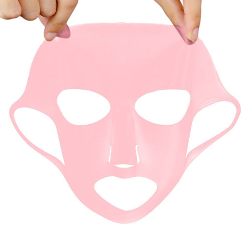 1Pc Silicone Face Skin Care Mask For Sheet Mask Prevent Evaporation Steam Waterproof Mask Beauty Tool Reuse