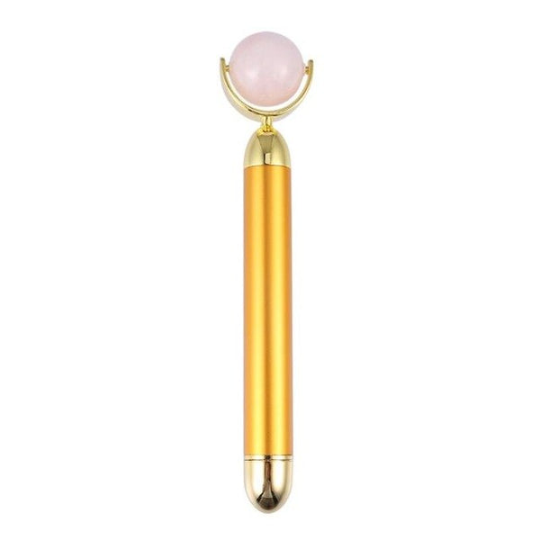 Jade Massage Roller Face-lifting tool Beauty Bar Jade Stone Facial Roller Face Vibration Skincare Massager Device
