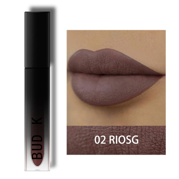 BUD K Brand liquid Kyliejenner lipstick glitter Sexy Color waterproof Long Lasting mate gloss pen Make up red matte lip baton