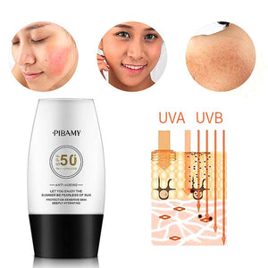 Sun Protection Facial Sunscreen Protetor Whitening Uv Radiation Solar Sunscreen Cream Body Sunblock Lotion PA + + + Sunblock